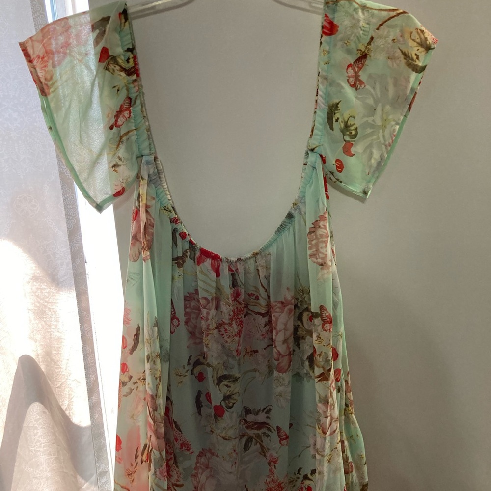 Strapless blouse
